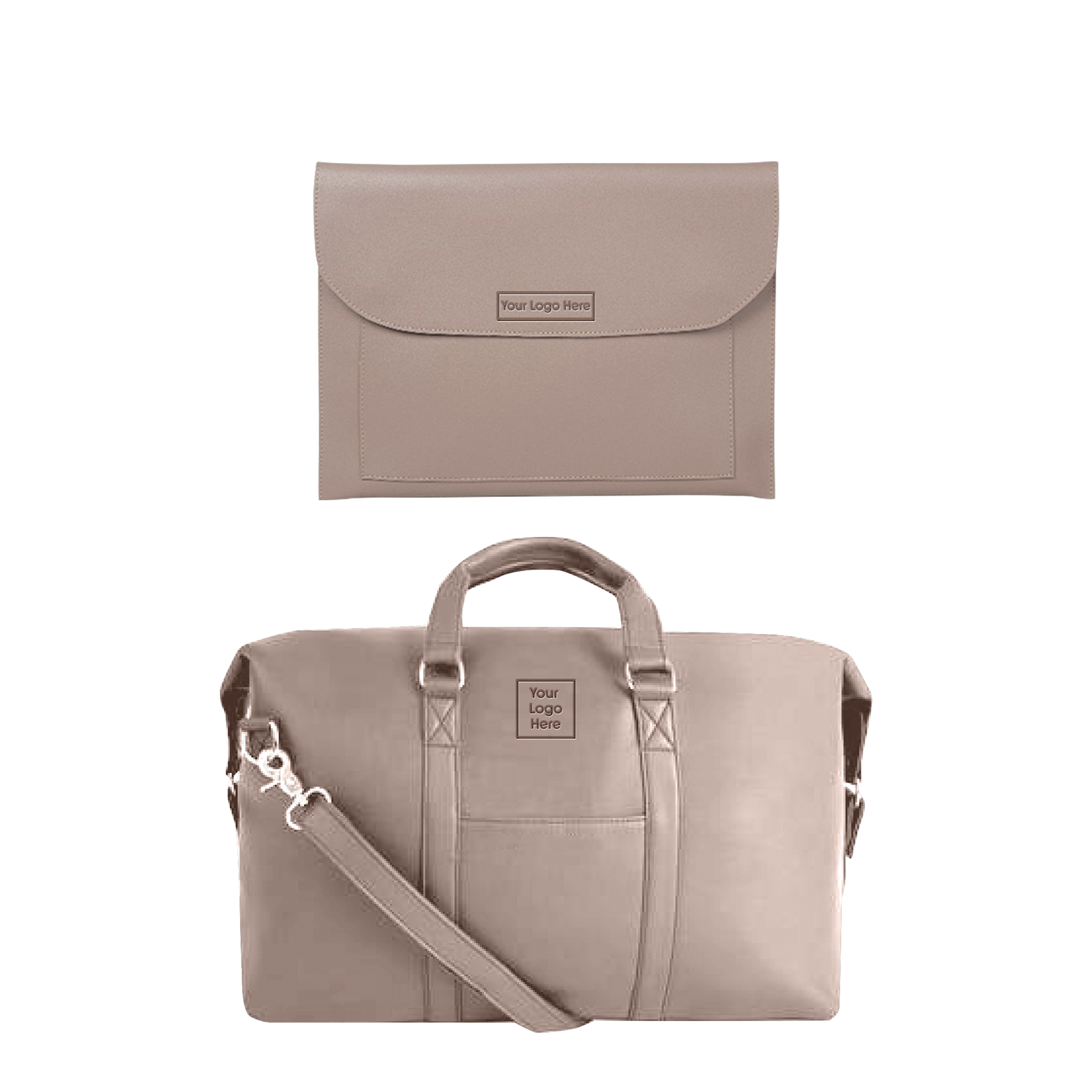 Leather Duffel Bag + Laptop Sleeve Tailored Projects