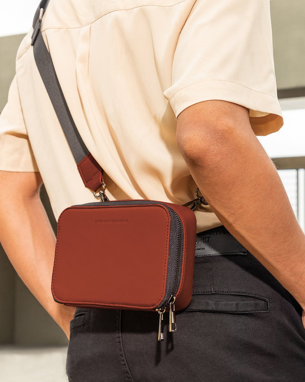 Custom Leather Mini Clutch Sling Bag Tailored Projects