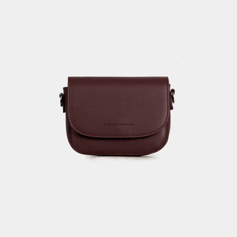 Leather Mini Flap Sling Bag