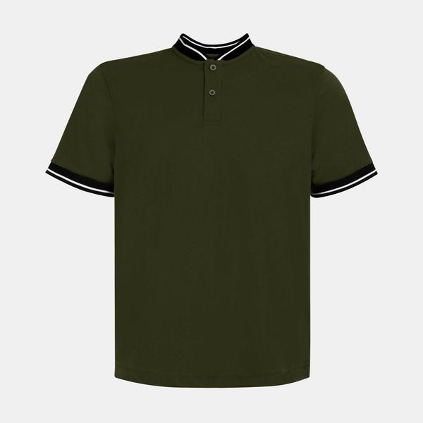 Custom Mandarin Polo Shirt