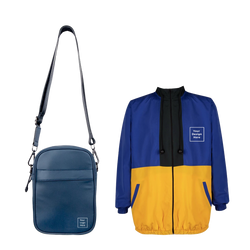 Windbreaker + Crossbody Bag