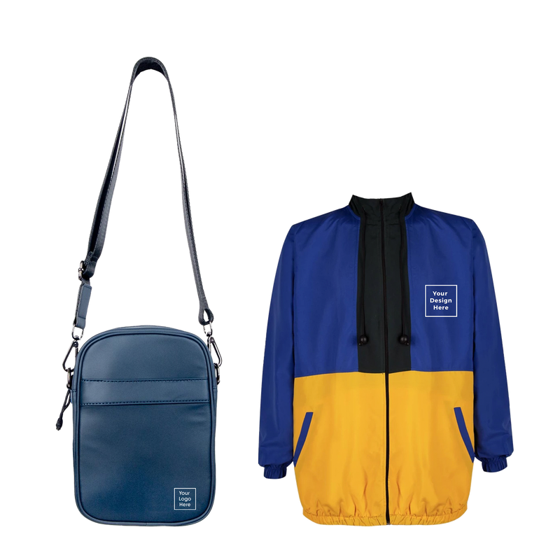 Windbreaker + Crossbody Bag